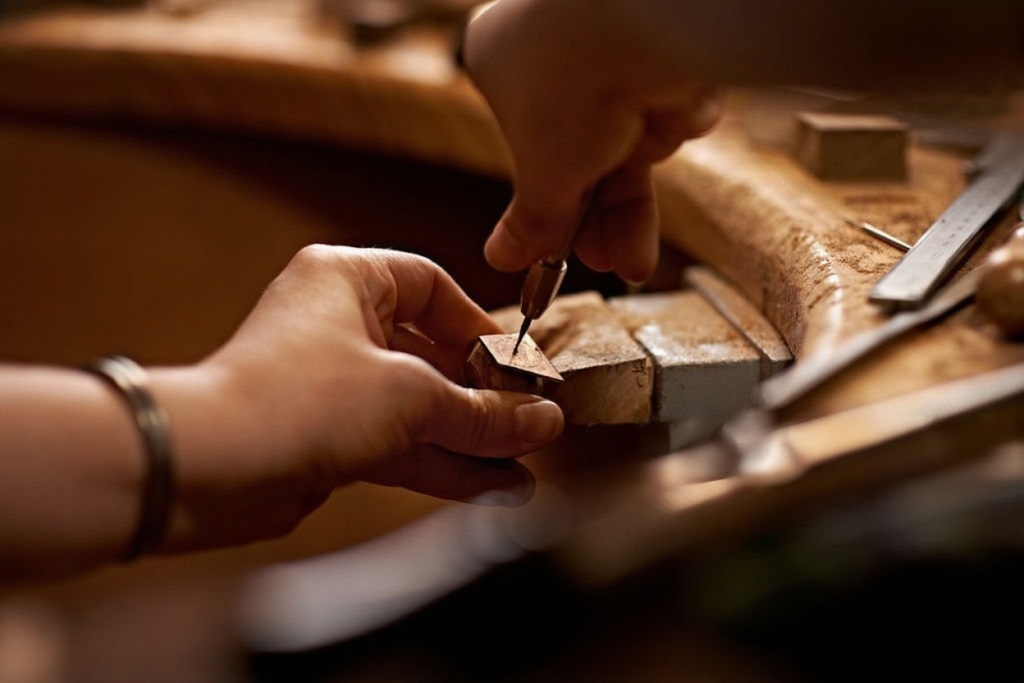 Wood carving and detailed craftwork — precision hand function